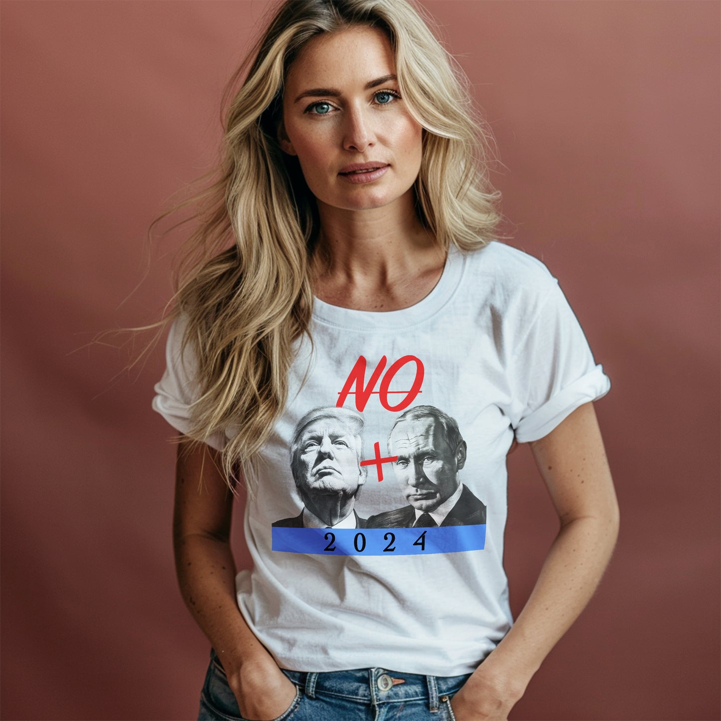 No Trump+Putin 2024 T-Shirt