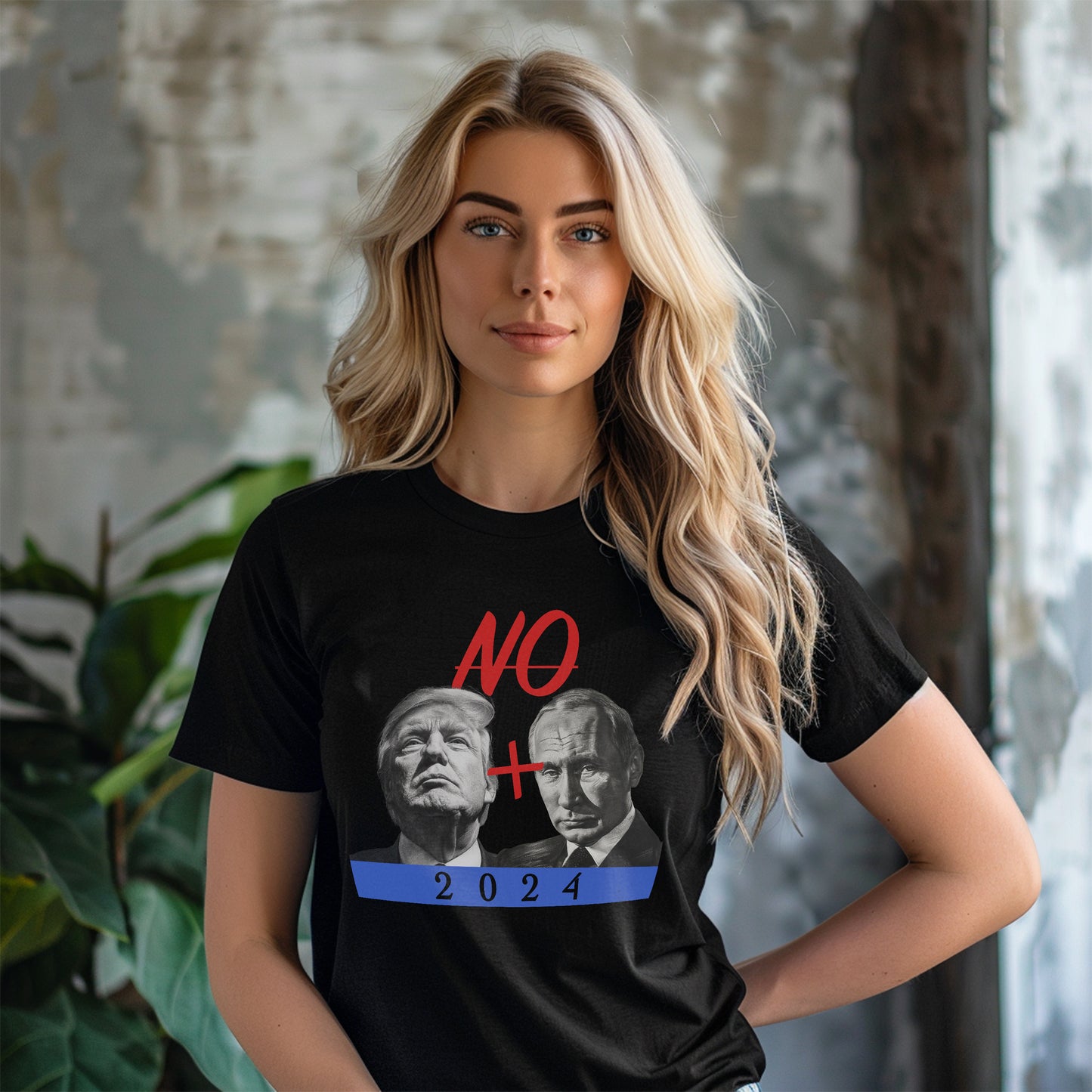 No Trump+Putin 2024 T-Shirt